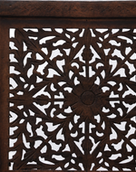 Wooden Partition Screen Room Divider in 4 Panel