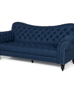 Nathan Chesterfield Button Tufted 3 Seater Sofa Set