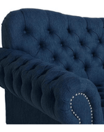 Nathan Chesterfield Button Tufted 3 Seater Sofa Set