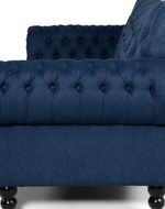 Nathan Chesterfield Button Tufted 3 Seater Sofa Set