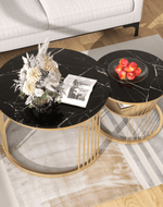 Round Coffee Table Set