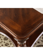 Bloomart Traditional Rectangular Hand Carved Teak Wood Coffee Table