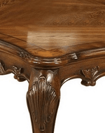 Bloomart Sallow Hand Carved Modern Teak Wood Rectangle Coffee Table