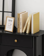 Nexus Premium Console Table and 3 Spacious Storage Drawers with Frame (Walnut Finish)