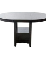 Handmade Counter Height Dining Table Set with Comfort Leatherette Chairs