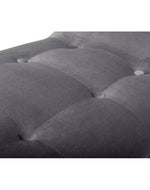Bloomart Button Tufted Loto Modernize Solid Wood Couch Chaise Lounge