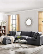 Bloomart Modernize Relleno L-Shape 4 Piece Sectional Sofa Set - Bloomart