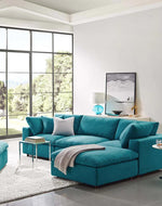 Bloomart Modernize Relleno L-Shape 4 Piece Sectional Sofa Set - Bloomart