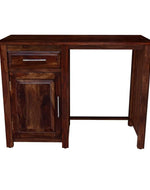 Bloomart Ambo Modern Sheesham Wood Storage Study Table with 1 Drawer and 1 Door