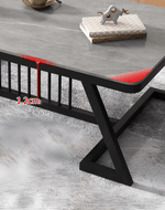Bloomart Klyvorn Stylish Rectangular Coffee Table with Marble-Like Finish Modern & Elegant for Living Room Décor