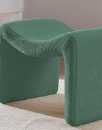 Bloomart Welcova Modern Stylish Design Vanity Entryway Ottoman Footrest with Padded Seat for Living Room, Bedroom