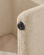 Bloomart Welcova Modern Stylish Design Vanity Entryway Ottoman Footrest with Padded Seat for Living Room, Bedroom