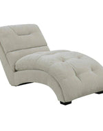 Bloomart Modus Button Tufted Design Chaise Lounge Couch for Stylish Living Room Home Decor