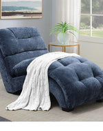 Bloomart Button Tufted Modernize Solid Wood Couch Chaise Lounge - Bloomart