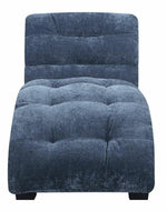 Bloomart Modus Button Tufted Design Chaise Lounge Couch for Stylish Living Room Home Decor