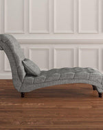 Bloomart Laze Button Tufted Design Chaise Lounge Couch for Stylish Living Room Home Decor