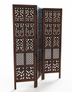 Wooden Room Divider/Wood Separator/Office Furniture/Wooden Partition 3 Panel