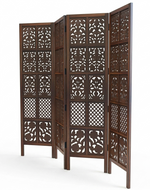 Wooden Room Divider/Wood Separator/Office Furniture/Wooden Partition 3 Panel
