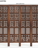 Wooden Room Divider/Wood Separator/Office Furniture/Wooden Partition 3 Panel