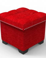 Eccentric Stool Cum End Table with Storage