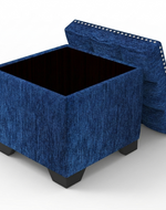 Eccentric Stool Cum End Table with Storage