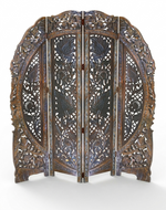 Wooden Partition Screen Room Divider In 4 Panel