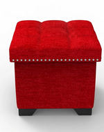 Eccentric Stool Cum End Table with Storage