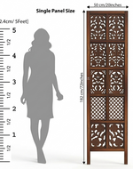 Wooden Room Divider/Wood Separator/Office Furniture/Wooden Partition 3 Panel