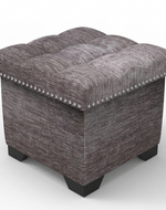 Eccentric Stool Cum End Table with Storage