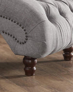 Bloomart Laze Button Tufted Design Chaise Lounge Couch for Stylish Living Room Home Decor