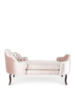 Bloomart Dippa Tufted Modern Chaise Lounge ( Pink )