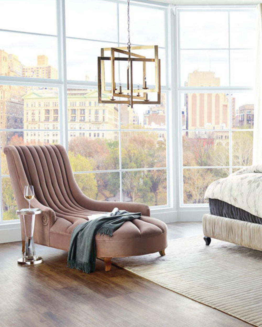 Sonjar Beautiful Chaise Lounge for Bedroom Guest, Room, Office - Bloomart