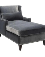 Bloomart Majestic Wing Back Solid Wood Chaise Lounge