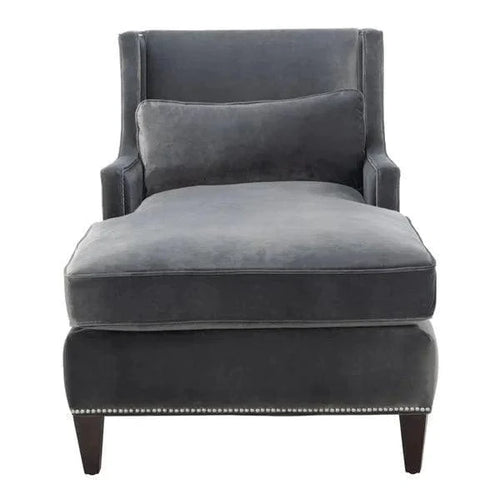 Bloomart Majestic Wing Back Solid Wood Chaise Lounge