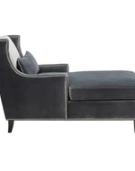 Bloomart Majestic Wing Back Solid Wood Chaise Lounge