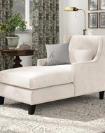 Bloomart Majestic Wing Back Solid Wood Chaise Lounge - Bloomart