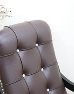 Royal Rocking Chair with Foot Rest ( Walnut )