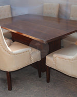 Premium Teak Wood 6 Seater Dining Table Set