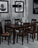Solid Wood Dinning Table Set (6 Seater) - WoodenTwist