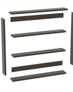Bloomart  Husky Big Kitchen Multi-Function Wall Shelf with 3-Tier Storage Rack