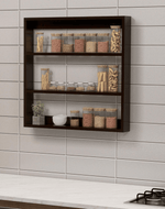 Bloomart  Husky Big Kitchen Multi-Function Wall Shelf with 3-Tier Storage Rack