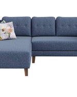 Azul 5 seater Left-Side L Shape Fabric Sofa Set