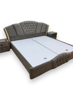 Bloomart Luxe Modern Design Queen Size Bed For Bedroom with Storage
