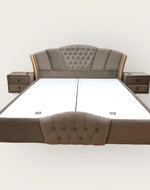 Bloomart Luxe Modern Design Queen Size Bed For Bedroom with Storage