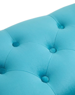 Bloomart Svzy Elegant Button Tufted Modern Bench Sofa Couch for Living Room, Bedroom, Entryway