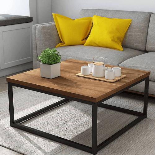 Bloomart Narlezx Modern Coffee Table Stylish & Space-Saving Center Table for Living Room, Bedroom