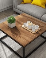 Bloomart Narlezx Modern Coffee Table Stylish & Space-Saving Center Table for Living Room, Bedroom