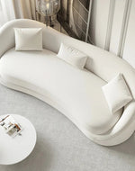 Bloomart Mwyrx Modern 3-Setare Sofa Couch with Curved Backrest