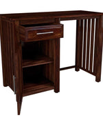 Bloomart Ambo Modern Sheesham Wood Storage Study Table with 1 Drawer and 1 Door