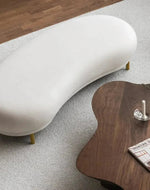 Modern Curved Bench